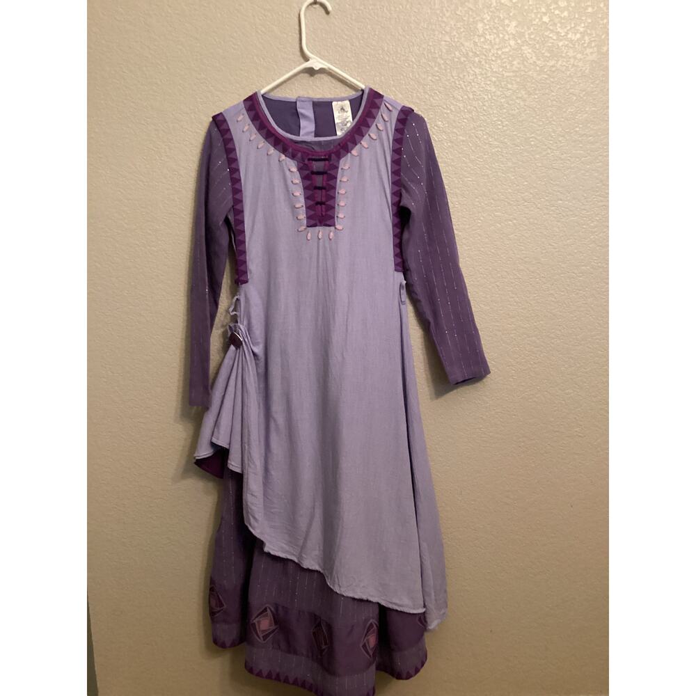 Disney Parks Authentic Asha 2023 film Wish Linen Layered Dress Sz 13 XL